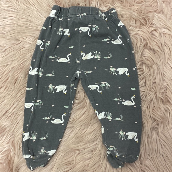 Swan Baby Pants with Feet - Picture 4 of 4
